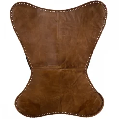 Skórzany fotel Butterfly Brown