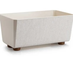 Skrzynka na kwiaty Salvia texelle kremowa 28,5x17cm