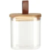 Słoik szklany z drewnianą pokrywką 750 ml * Excellent Houseware Online