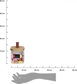 Słoik szklany z drewnianą pokrywką 750 ml * Excellent Houseware Online