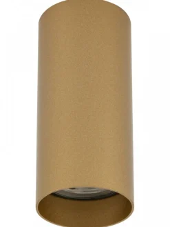 Spot sufitowy tuba MONO S złoty 1xGU10