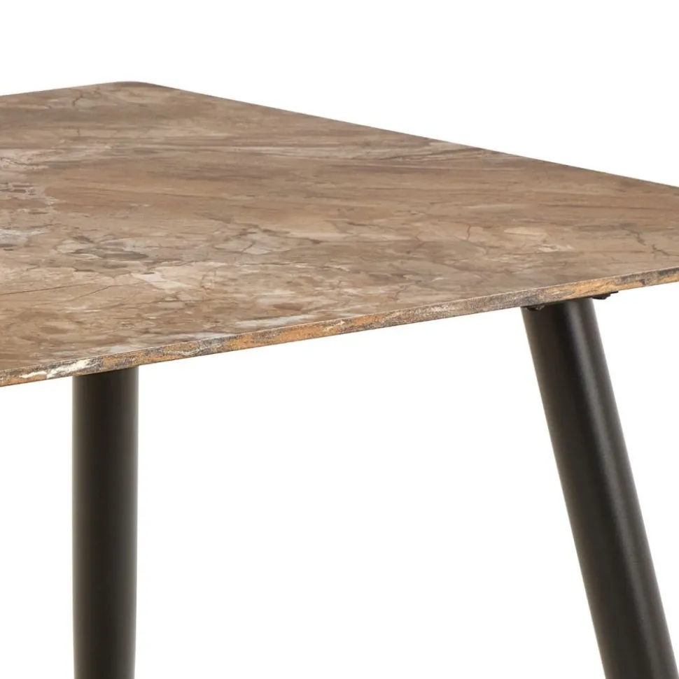Stół do jadalni Wicklow ceramiczny blat brąz