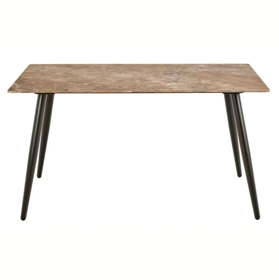 Stół do jadalni Wicklow ceramiczny blat brąz