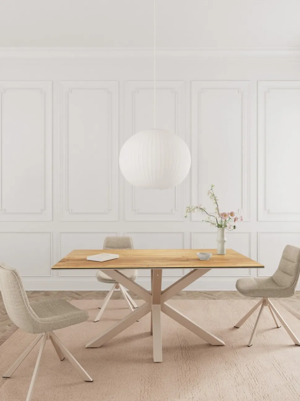 Stół do jadalni z ceramiczny blatem Heaven