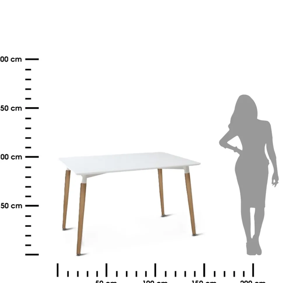 Stół jadalniany Roka 150 x 80 MDF