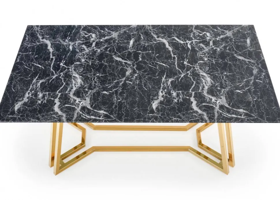 Stół Konami Black Marble 160x90 cm