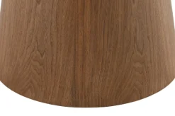 Stół RILEY 120 cm okrągły marmur orzech