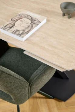 Stół rozkładany z ceramicznym blatem Morella
