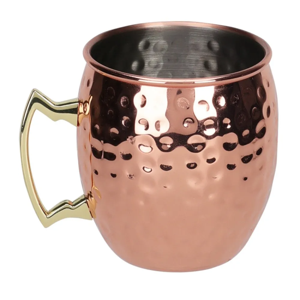 Stalowy kubek w kolorze miedzianym 500ml * Excellent Houseware Best