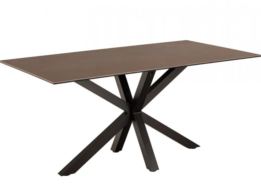 Stół do jadalni Heaven ceramiczny blat odcienie brązu * Actona Discount