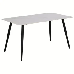 Stół do jadalni Wicklow ceramiczny biały blat * Actona Clearance