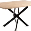 Stół Makari Black Oak 150x90 cm * HowHomely Discount
