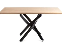 Stół Makari Black Oak 150x90 cm * HowHomely Discount