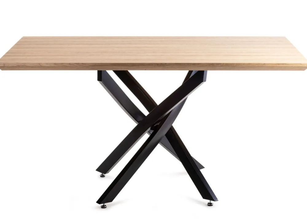 Stół Makari Black Oak 150x90 cm * HowHomely Discount