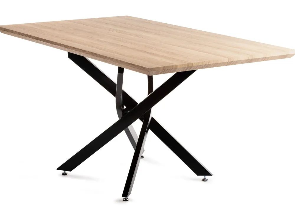 Stół Makari Black Oak 150x90 cm * HowHomely Discount