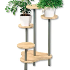Stojak na cztery kwiaty dąb sonoma 72 cm