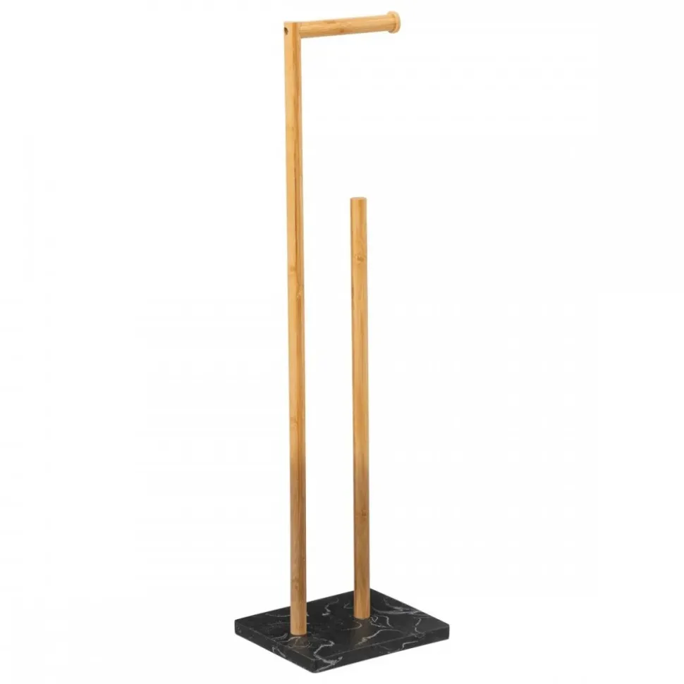 Stojak na papier toaletowy Lea Black