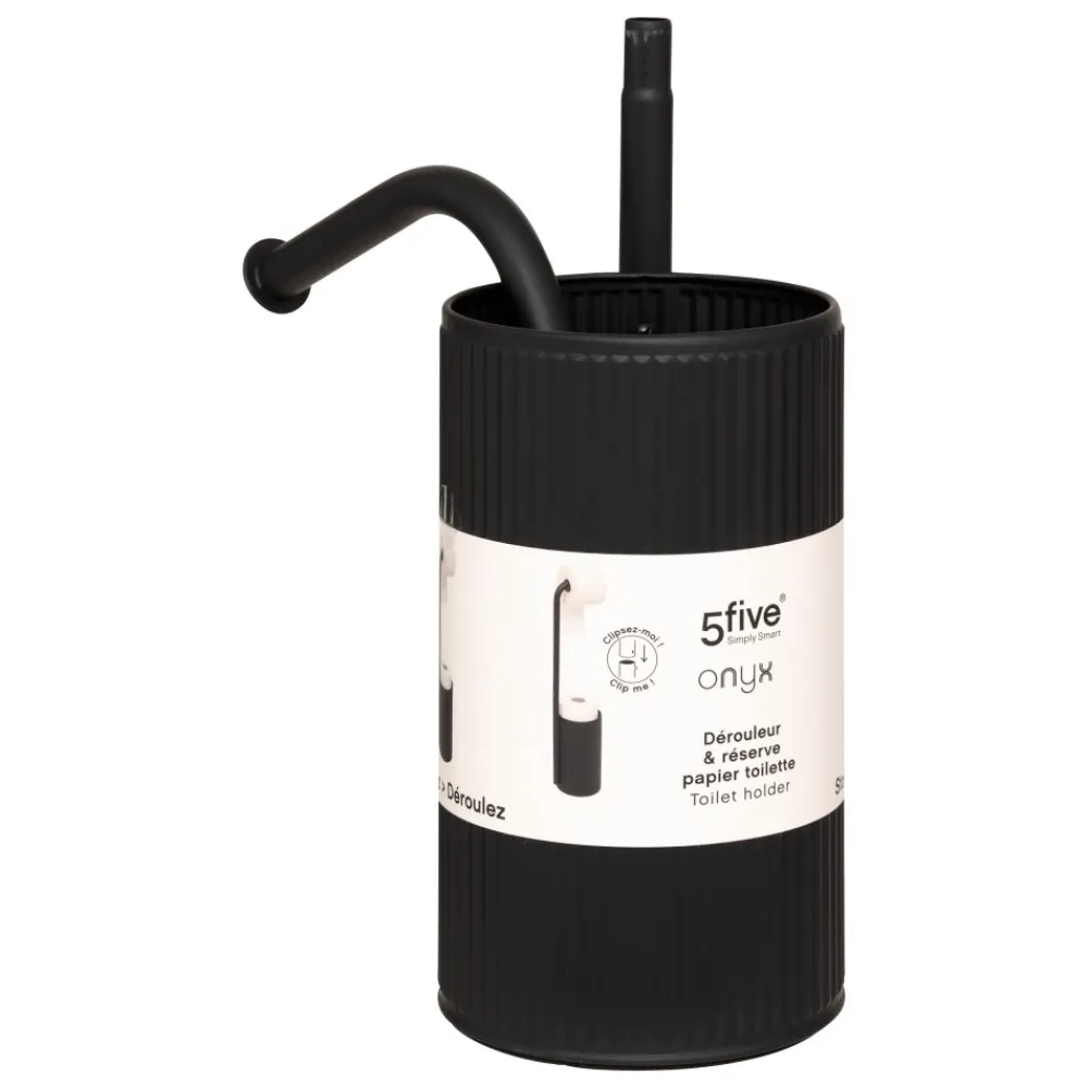Stojak na papier toaletowy Ardoise Black * 5five Simply Smart Hot