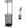 Stojak na parasole metalowy – czarny 50 cm * H&S Decoration Sale