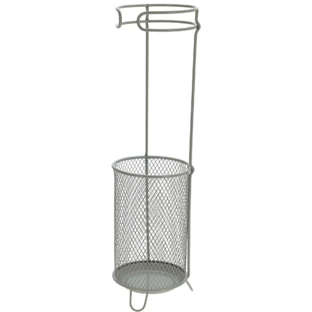 Stojak na parasole metalowy – piaskowy 50 cm * H&S Decoration