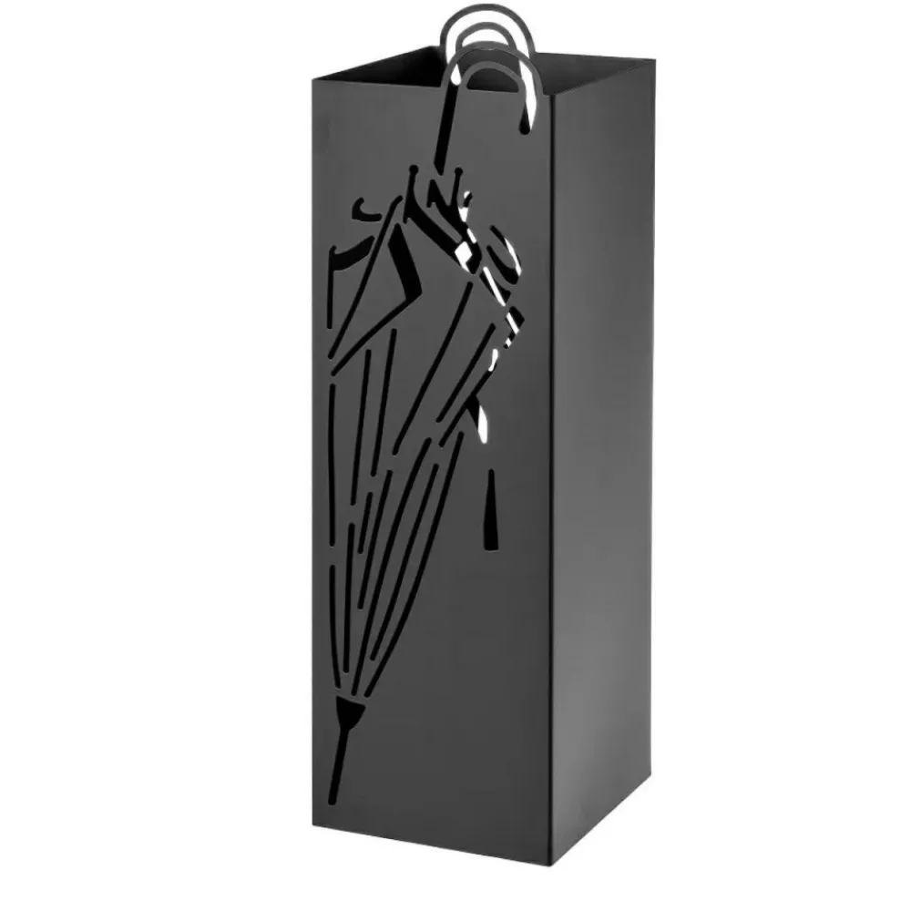 Stojak na parasole UMBRELLA czarny 49 cm * HowHomely New
