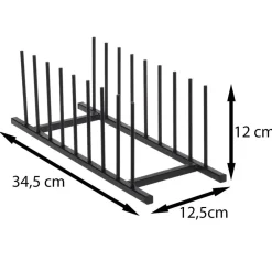 Stojak na talerze organizer metalowy * Excellent Houseware New