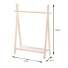 Stojący wieszak na ubrania dla dzieci 86x57x100 cm * H&S Decoration Clearance