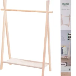 Stojący wieszak na ubrania dla dzieci 86x57x100 cm * H&S Decoration Clearance