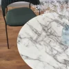 Stół okrągły Brodway White Marble 110 cm * Halmar Clearance
