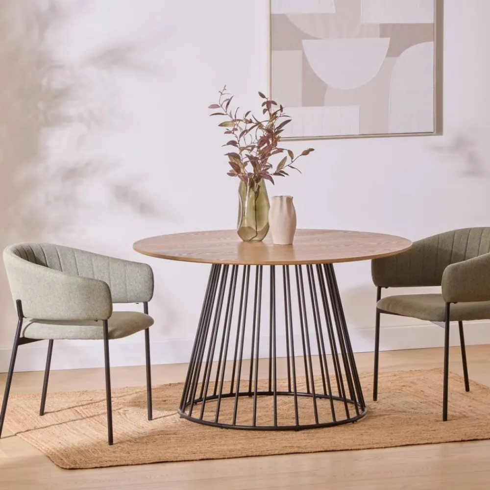 Stół okrągły do jadalni Rayo 120cm * Atmosphera Online