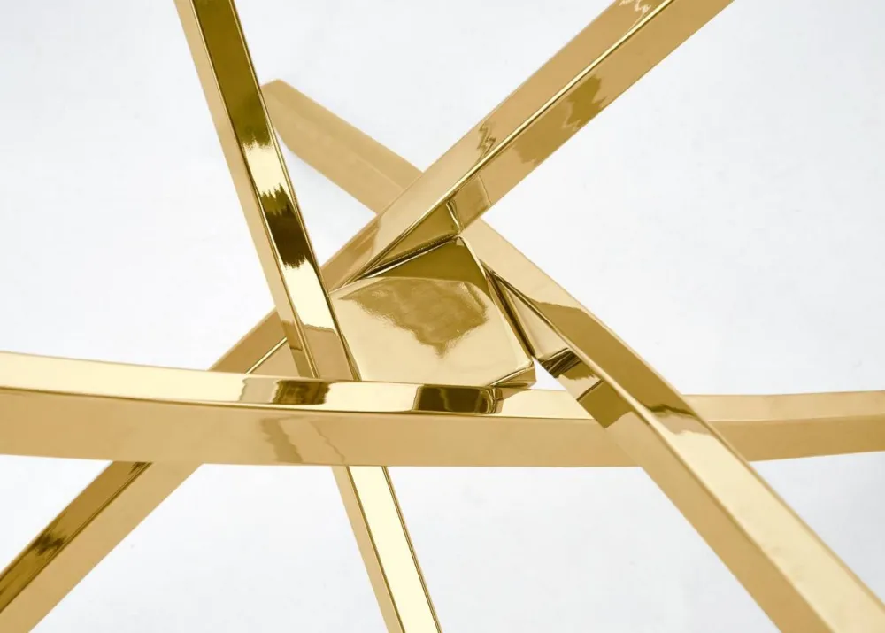 Stół okrągły Raymond Gold 100 cm * Halmar Sale