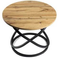 Stolik kawowy 60cm Selvia okrągły LOFT
