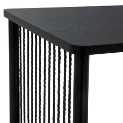 Stolik kawowy czarny MANILA 80x40x41 cm
