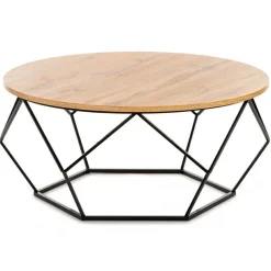 Stolik kawowy Diamond 90 cm Dąb Lancelot LOFT