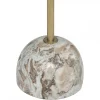 Stolik kawowy Néma z beżowego marmuru