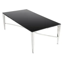 Stolik kawowy Rays Silver Black
