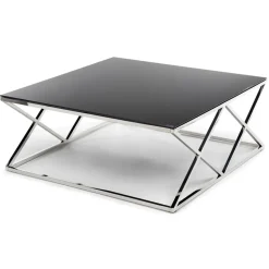 Stolik kawowy Timantti Silver Black 110