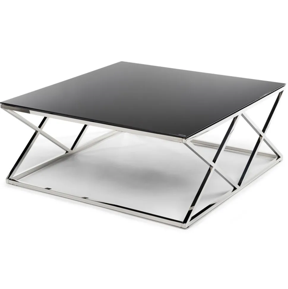 Stolik kawowy Timantti Silver Black 110
