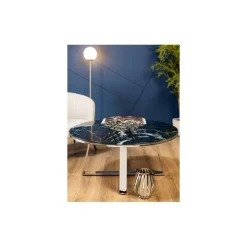 Stolik kawowy Trophy Silver Black New