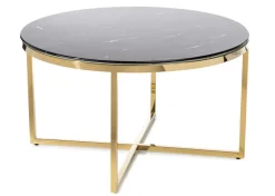 Stolik kawowy Vertigo Gold Black 80 cm
