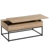 Stolik kawowy z podnoszonym blatem 100x55xh 40 cm