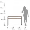 Stolik konsolowy Seaford 120 cm