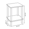 Stolik pomocniczy Come 44 cm