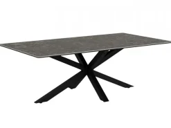 Stolik kawowy ceramiczny blat w szarym macie Heaven * Actona Online