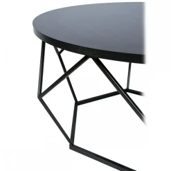 Stolik kawowy Diamond 70 cm czarny LOFT * HowHomely