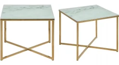 Stolik kawowy Falchetto Gold 50x50 cm * Actona Sale
