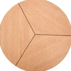 Stolik kawowy Karida dąb naturalny 45 cm * Halmar New