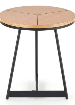 Stolik kawowy Karida dąb naturalny 45 cm * Halmar New