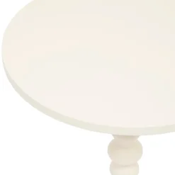 Stolik kawowy kość słoniowa 38cm Alix * Atmosphera Best
