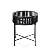 Stolik kawowy Lucie Black 35 cm * Mondex Discount